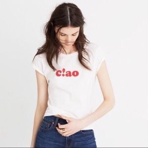 Madewell Ciao Tee Shirt